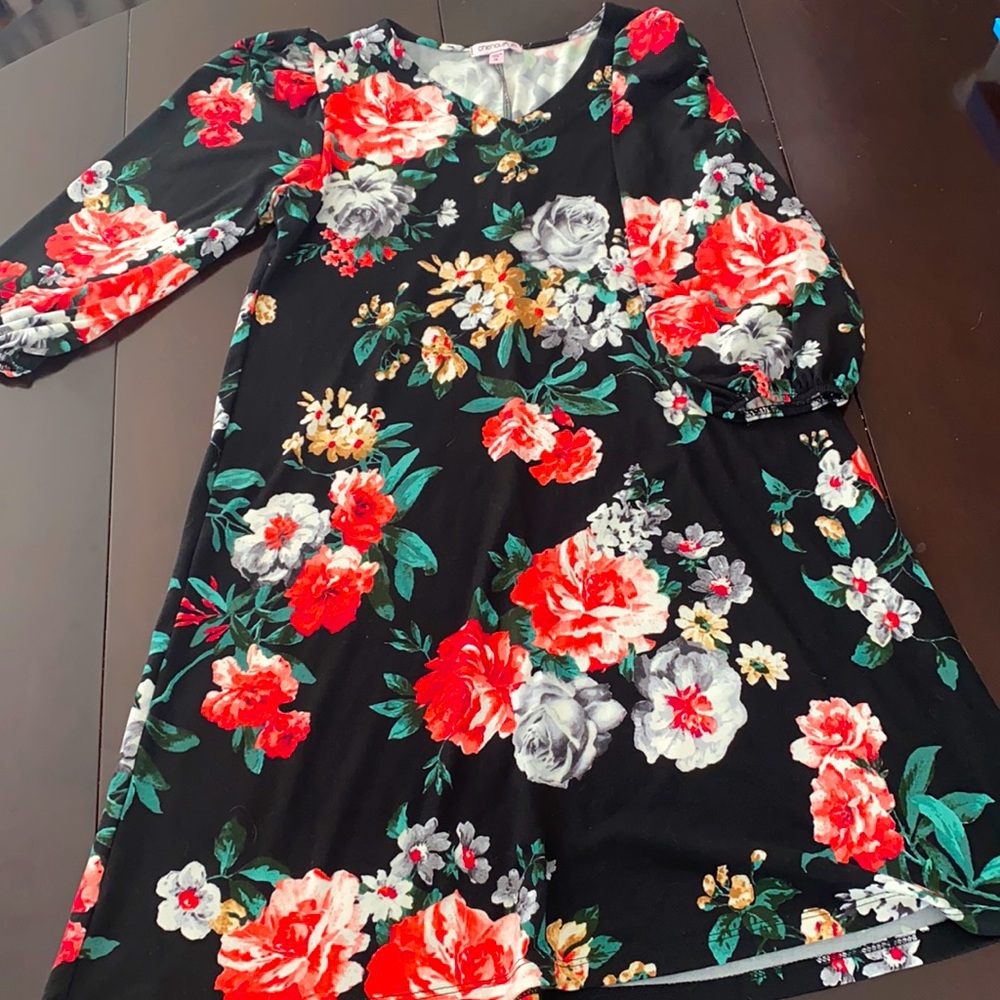 Girls Floral Tunic
